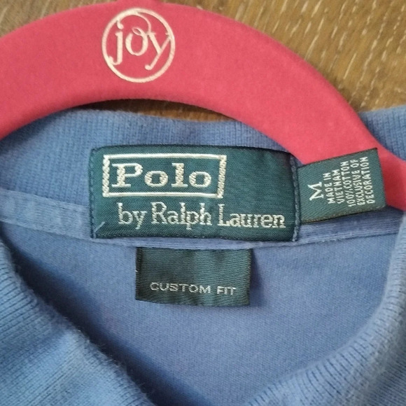 Polo by Ralph Lauren Sky Blue Polo Shirt with Embroidered Logo - Picture 2 of 3
